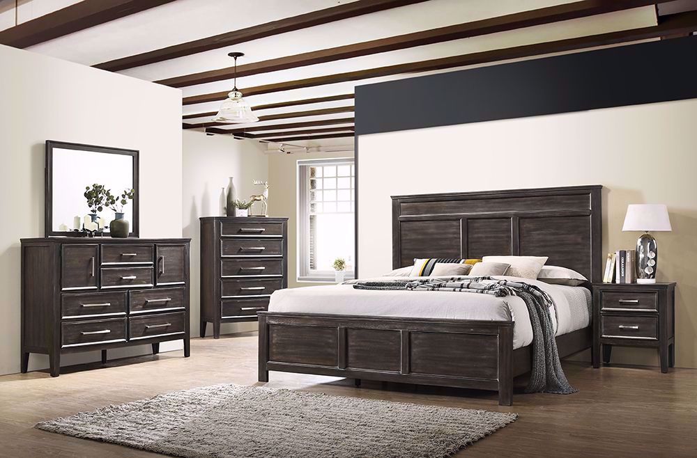 Andover Nutmeg King Bedroom Set