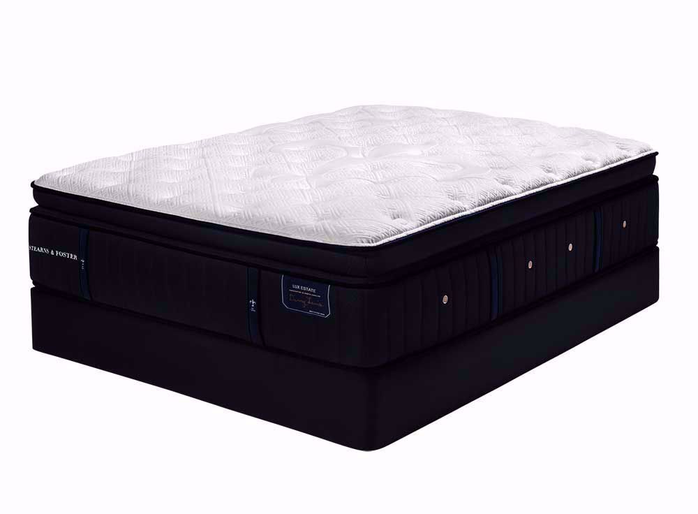 Stearns \u0026 Foster Cassatt Plush Euro. pillow top mattress near me. 