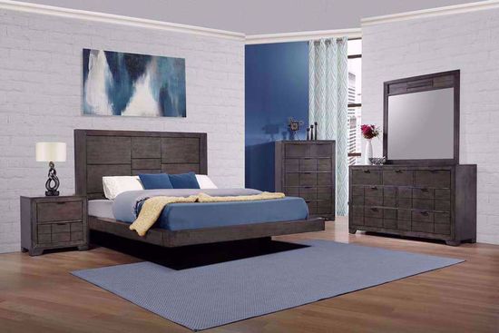 Logic Grey King Bedroom Set
