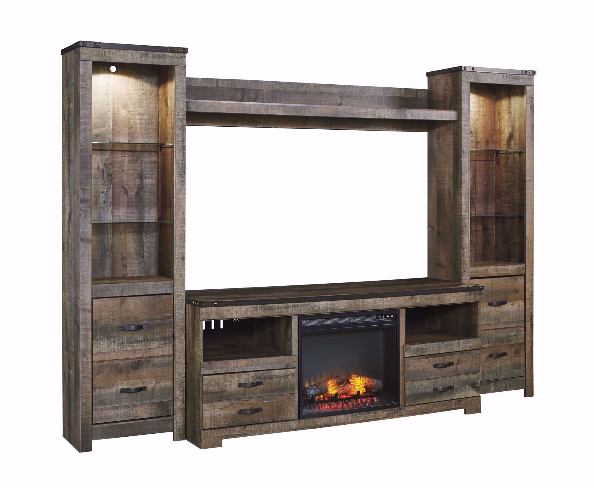 Picture of Trinell Entertainment Wall with Fireplace