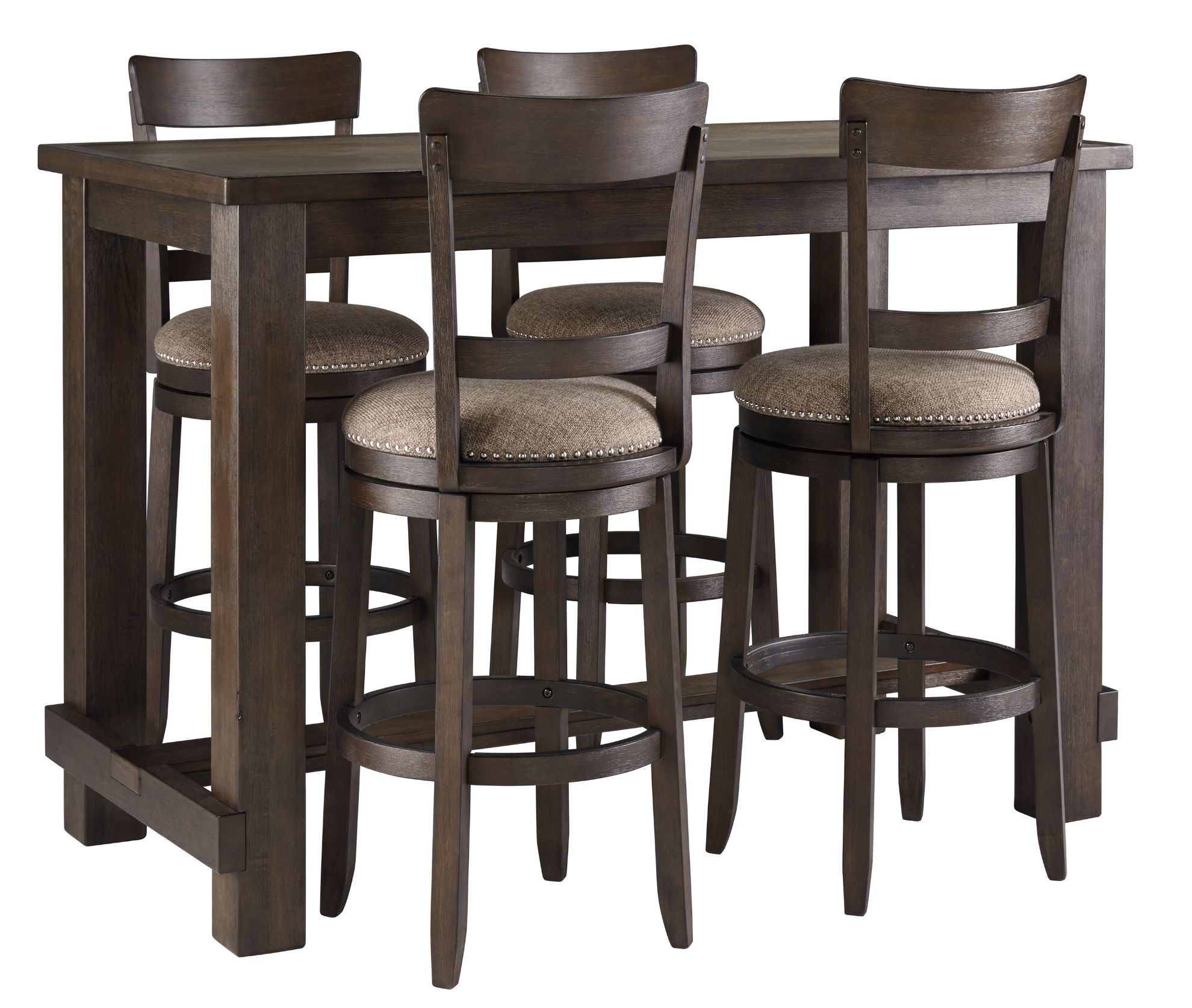 Picture of Drewing Bar Table with Six Stools