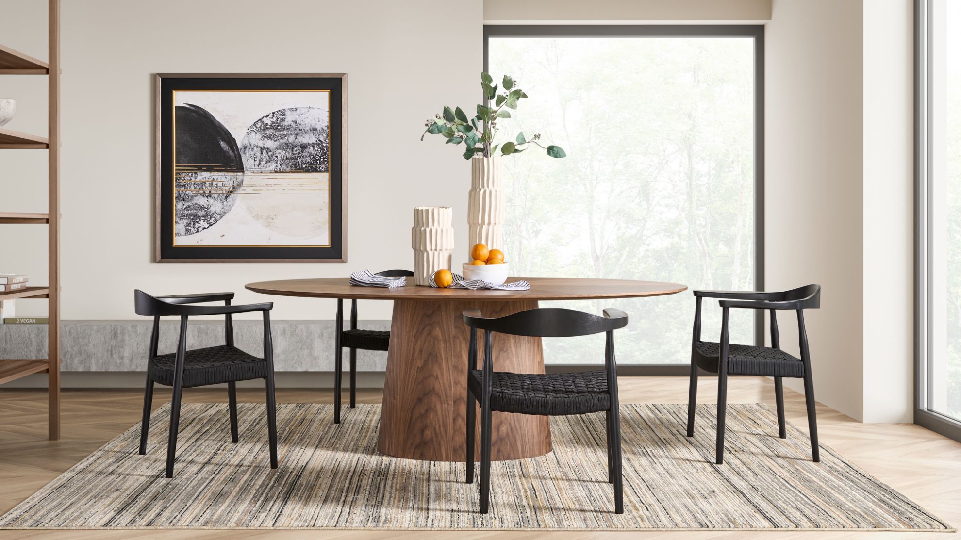 Picture of Deodat Walnut Dining Table