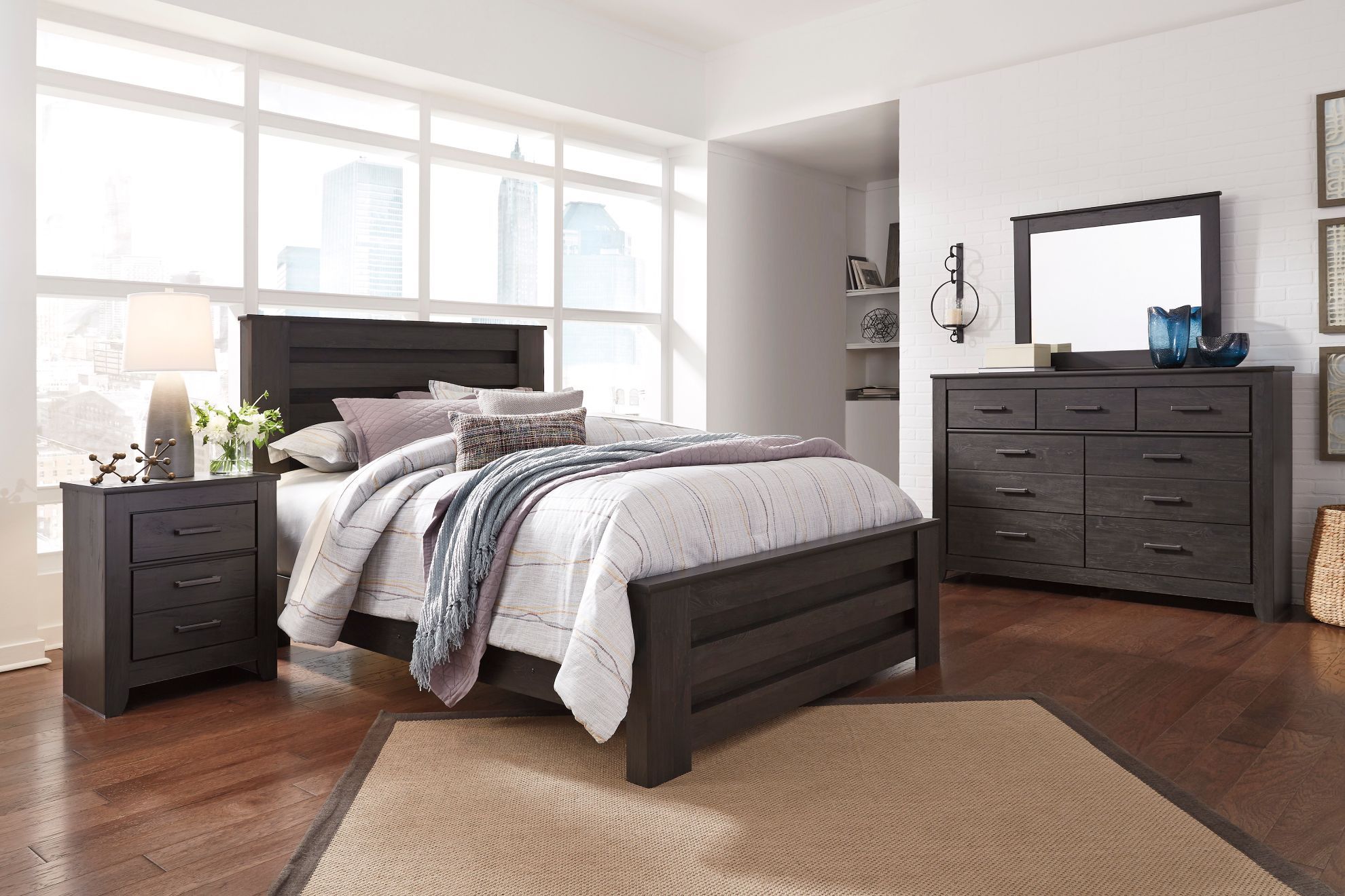 brinxton queen bedroom nebraska furniture mart