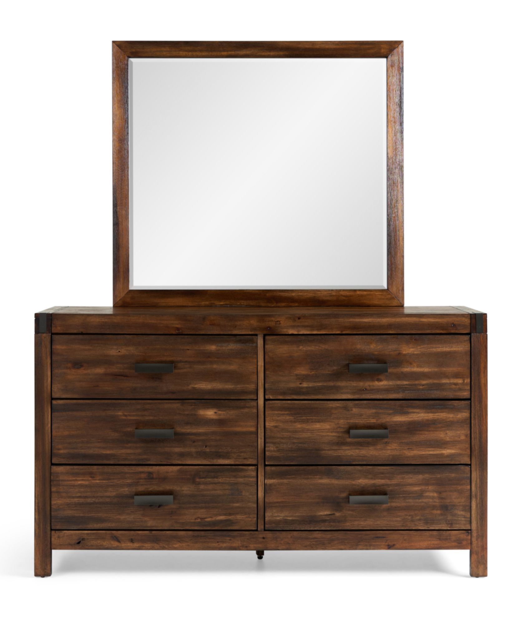 Picture of Warner Chestnut Dresser and Mirror