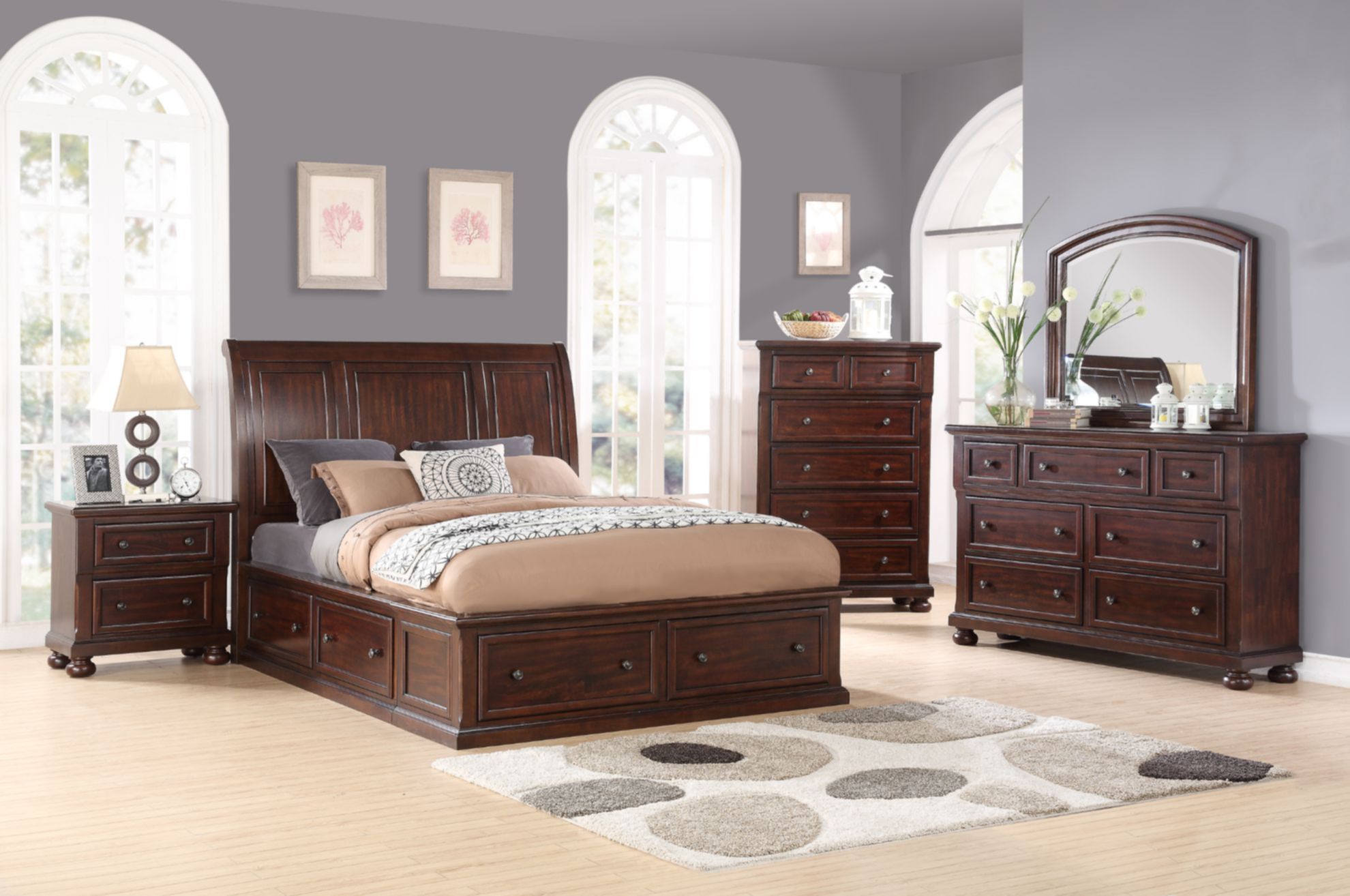 Picture of Hanover Mango King Storage Bed