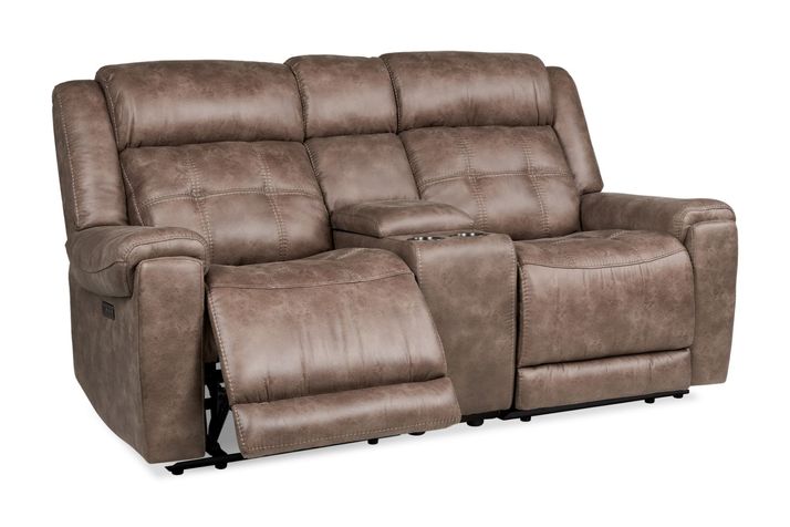 Picture of Hobbs Power Reclining Loveseat with Console