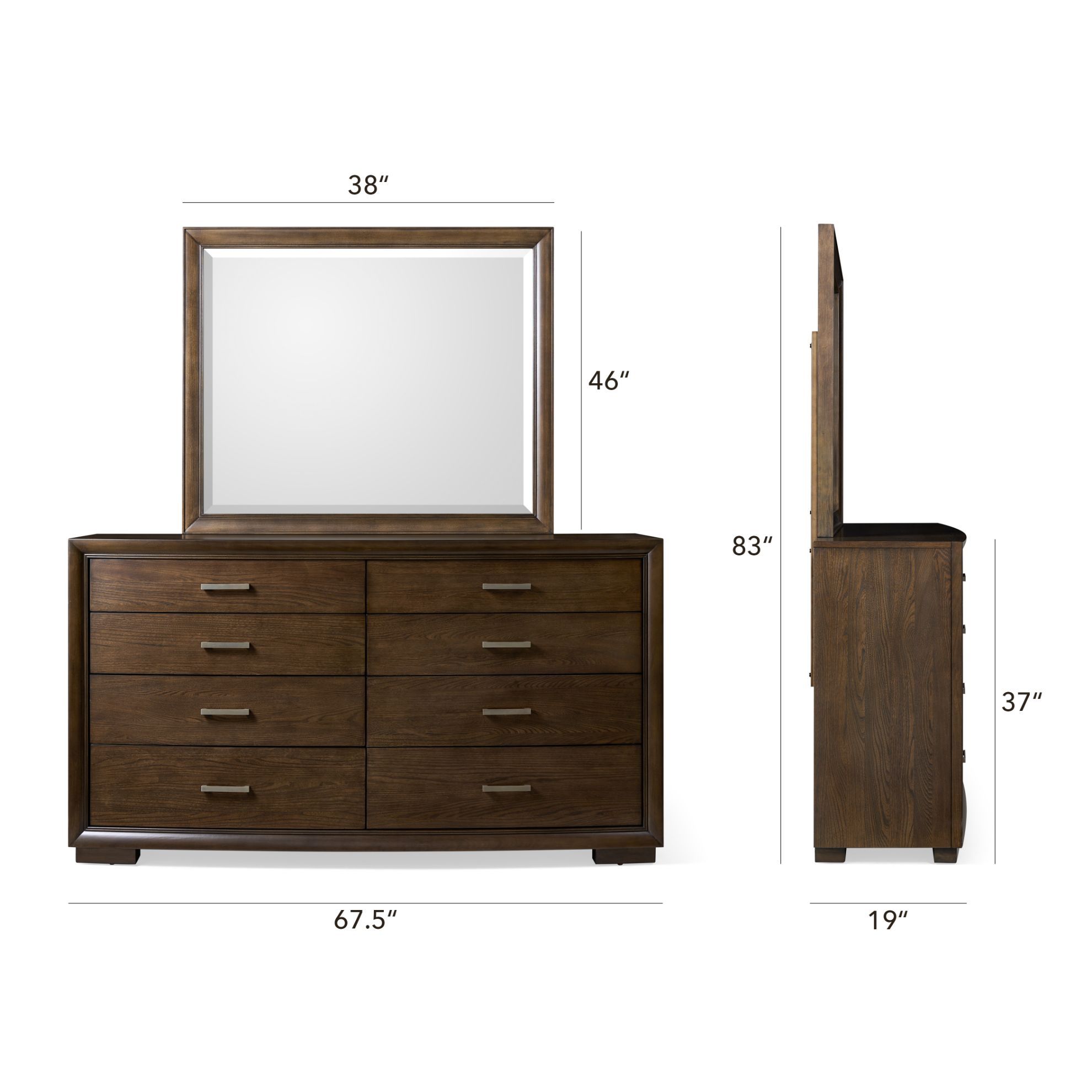 Picture of Monterey Dresser and Mirror Set