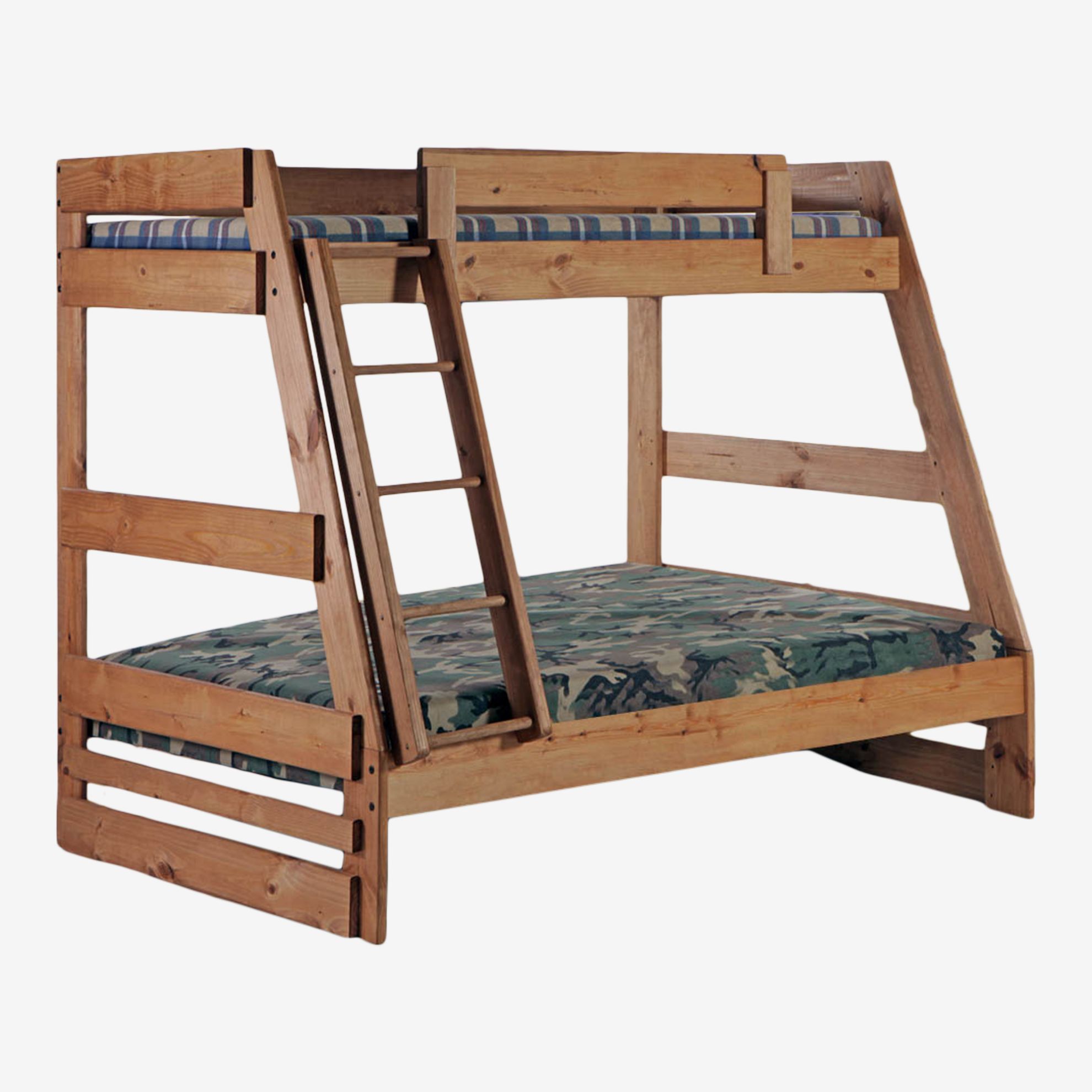 A Frame Twin over Full Bunk Bed