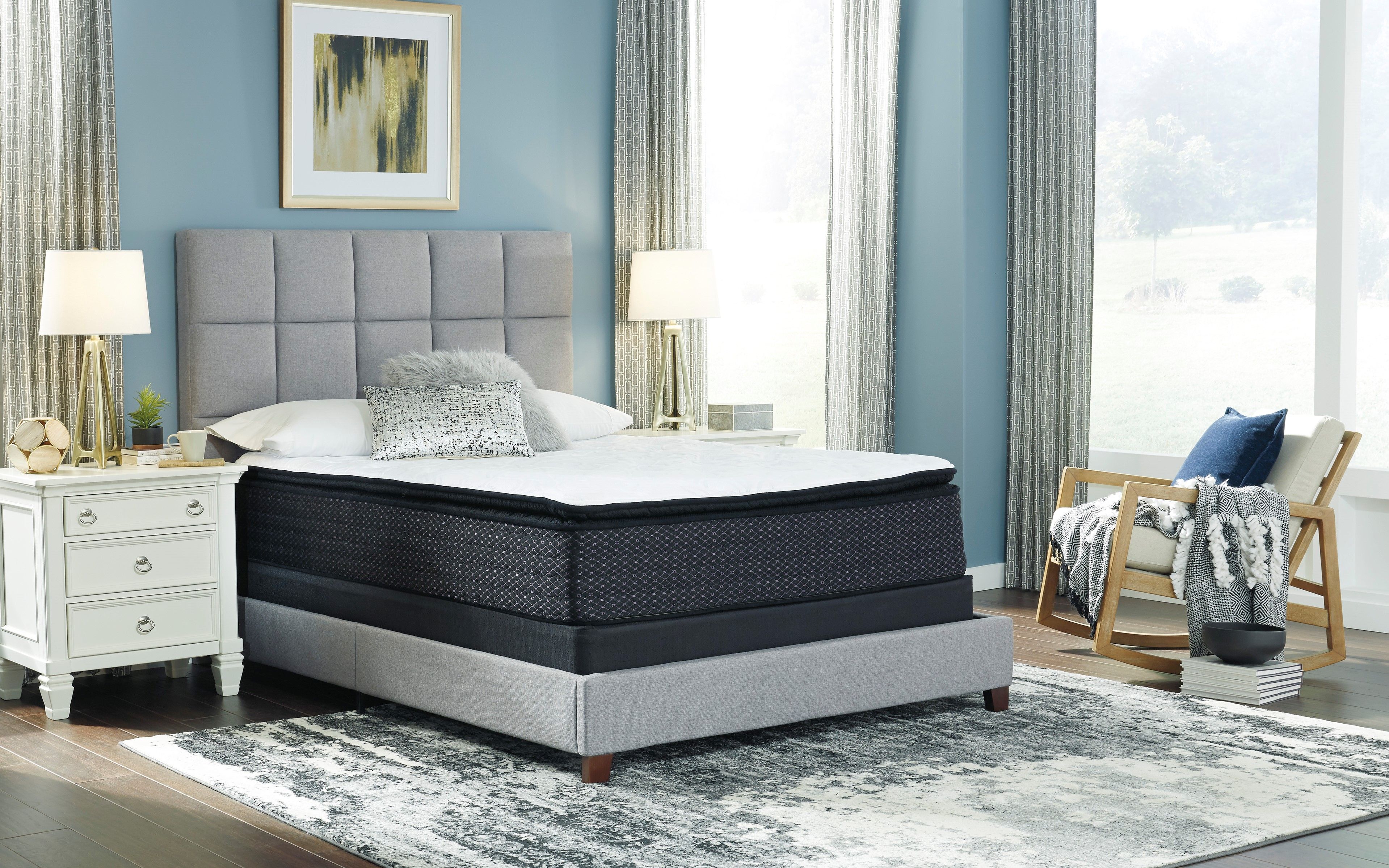 tuxedo collection elegant eurotop queen mattress