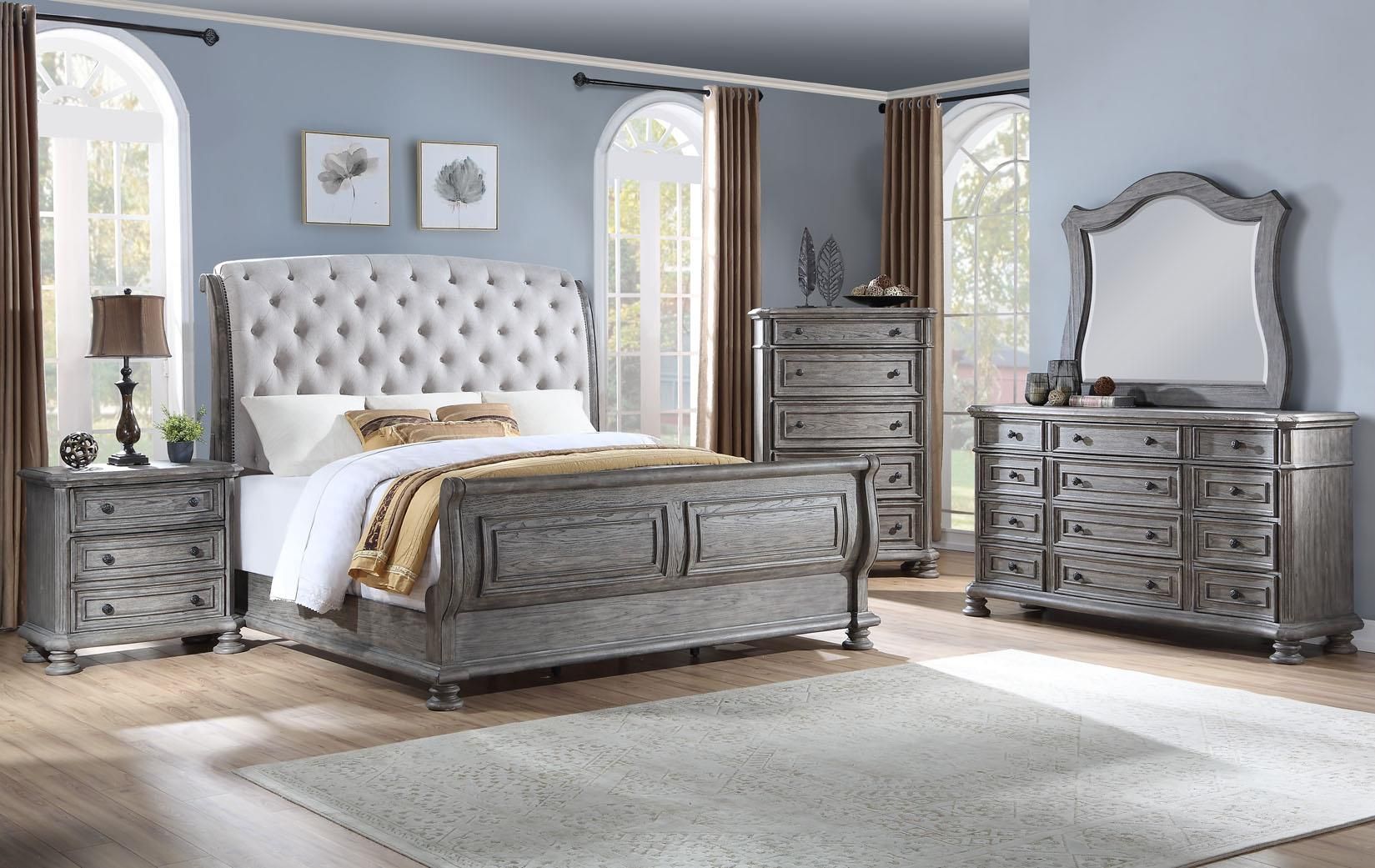 Lakeway King Upholstered Bedroom Set