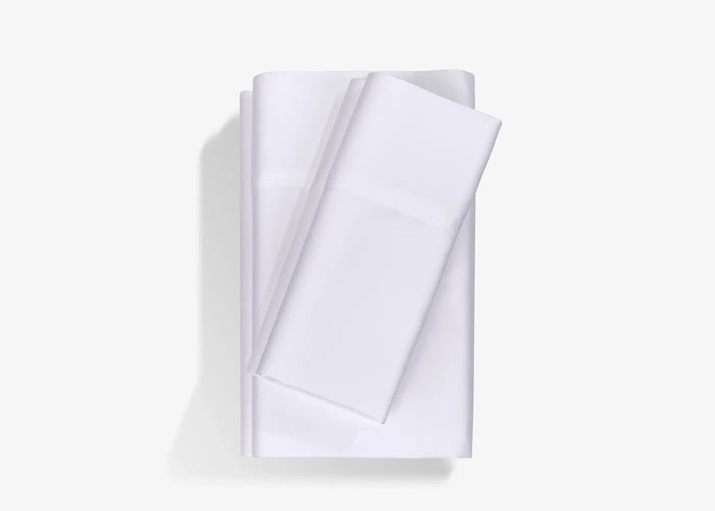 Picture of White Full Cotton Sheet Set