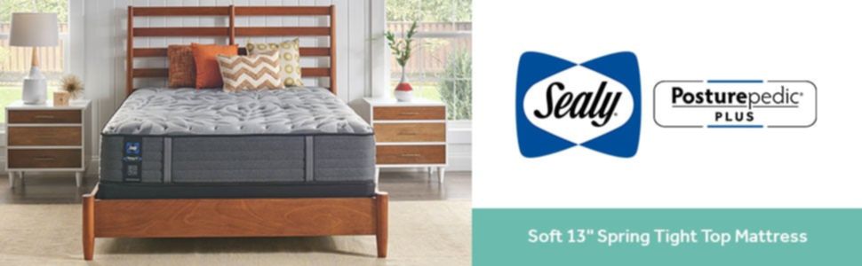 Picture of Sealy Posturepedic Plus Satisfied Soft Queen Mattress