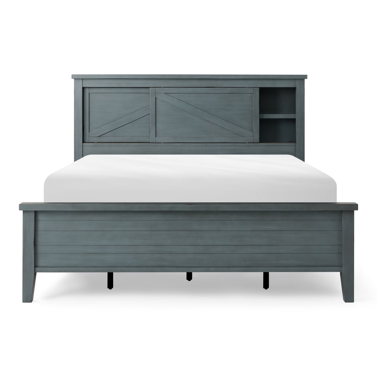 Pinebrook Queen Bookcase Headboard The Furniture Mart