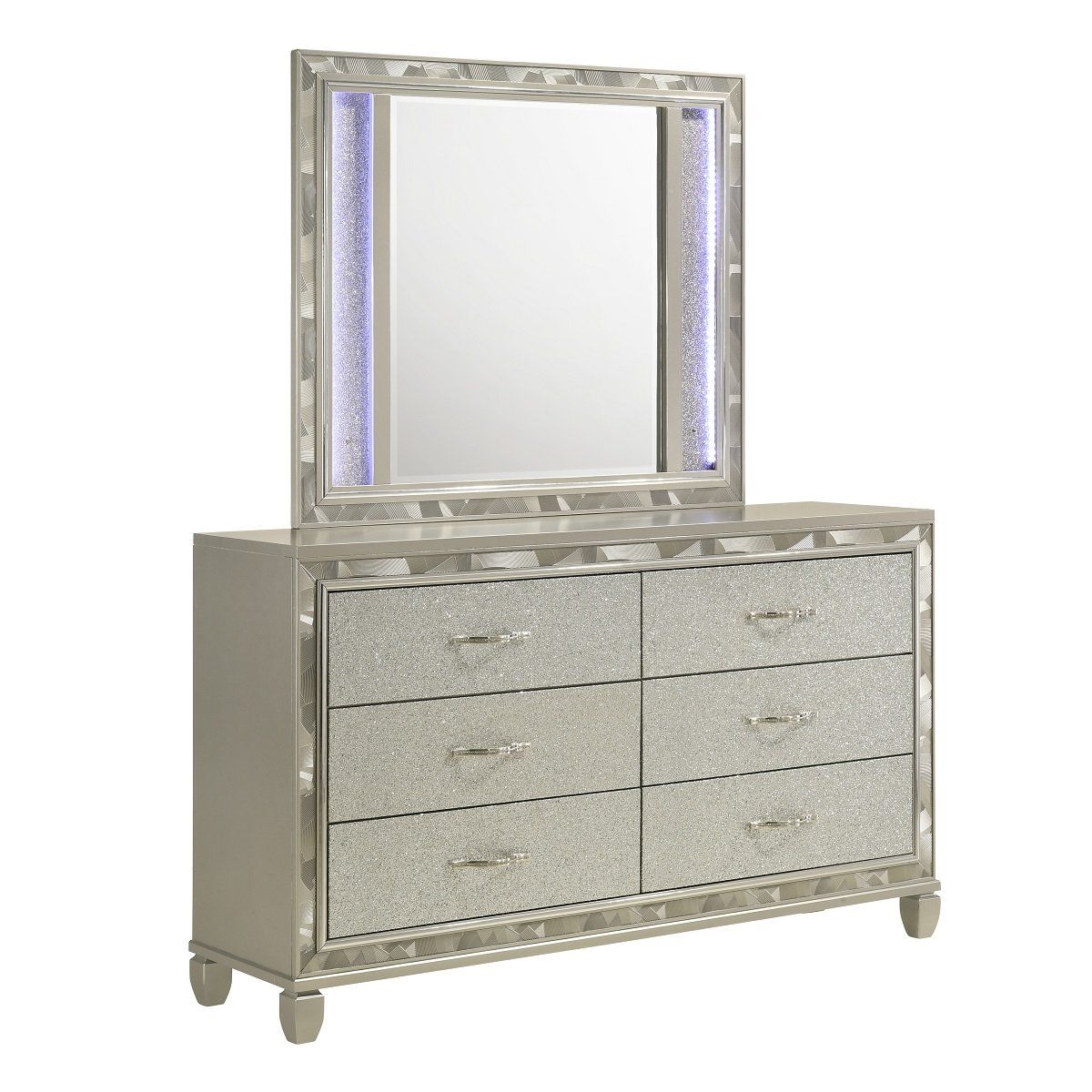 Radiance Dresser and Mirror Set