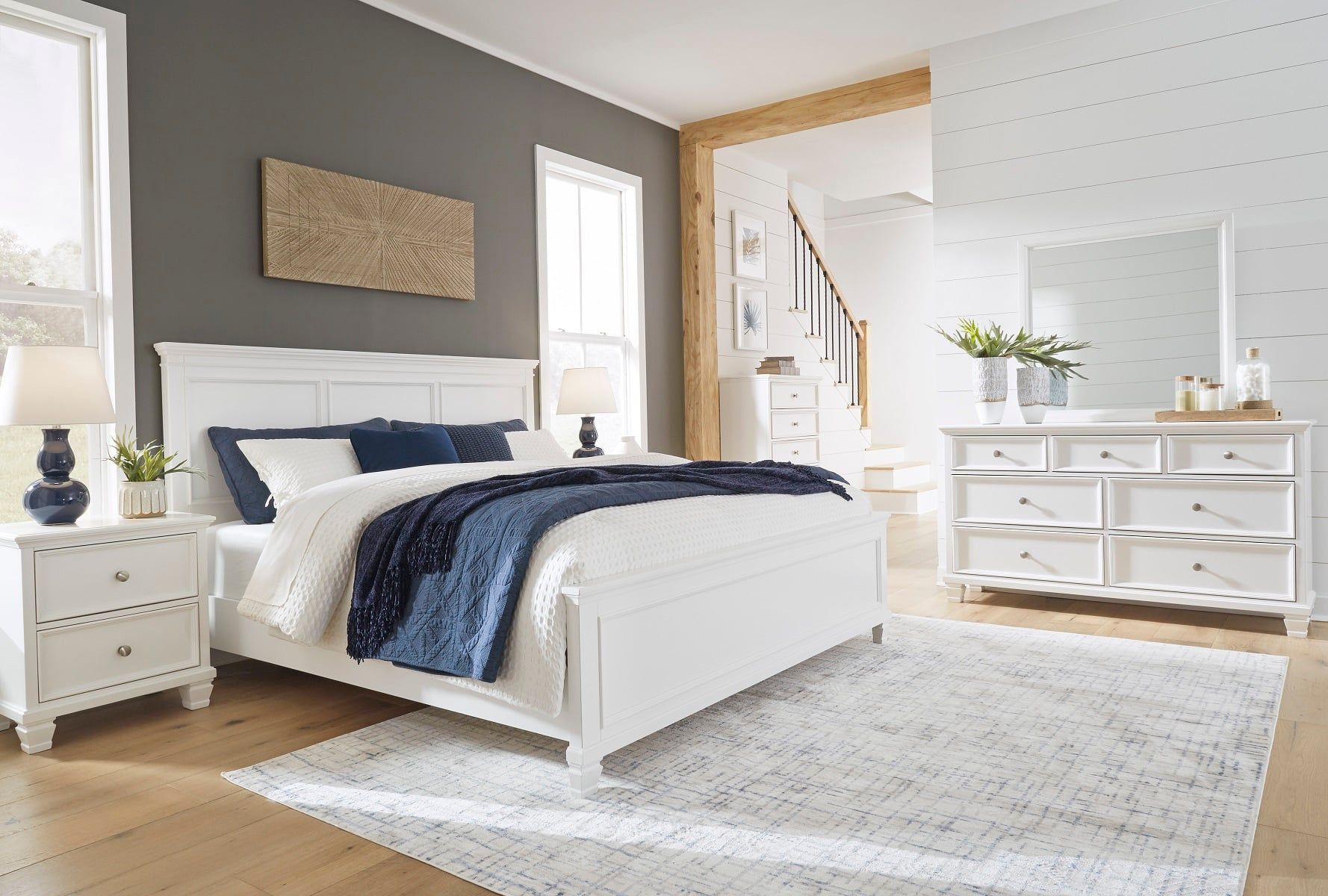 Fortman King Bedroom Set | The Furniture Mart