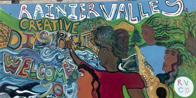 Mural sponsored by Community Arts Create