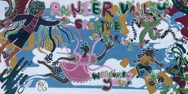 Mural sponsored by Rainier Valley Leadership Academy