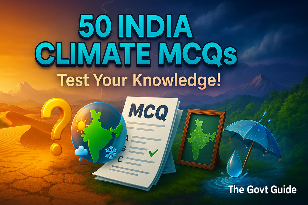 India Climate MCQs