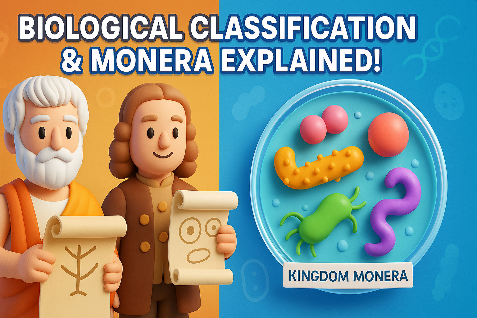Biological Classification & Kingdom Monera Explained