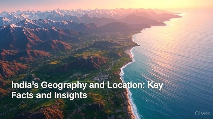 India's Geography and Location: Key Facts and Insights