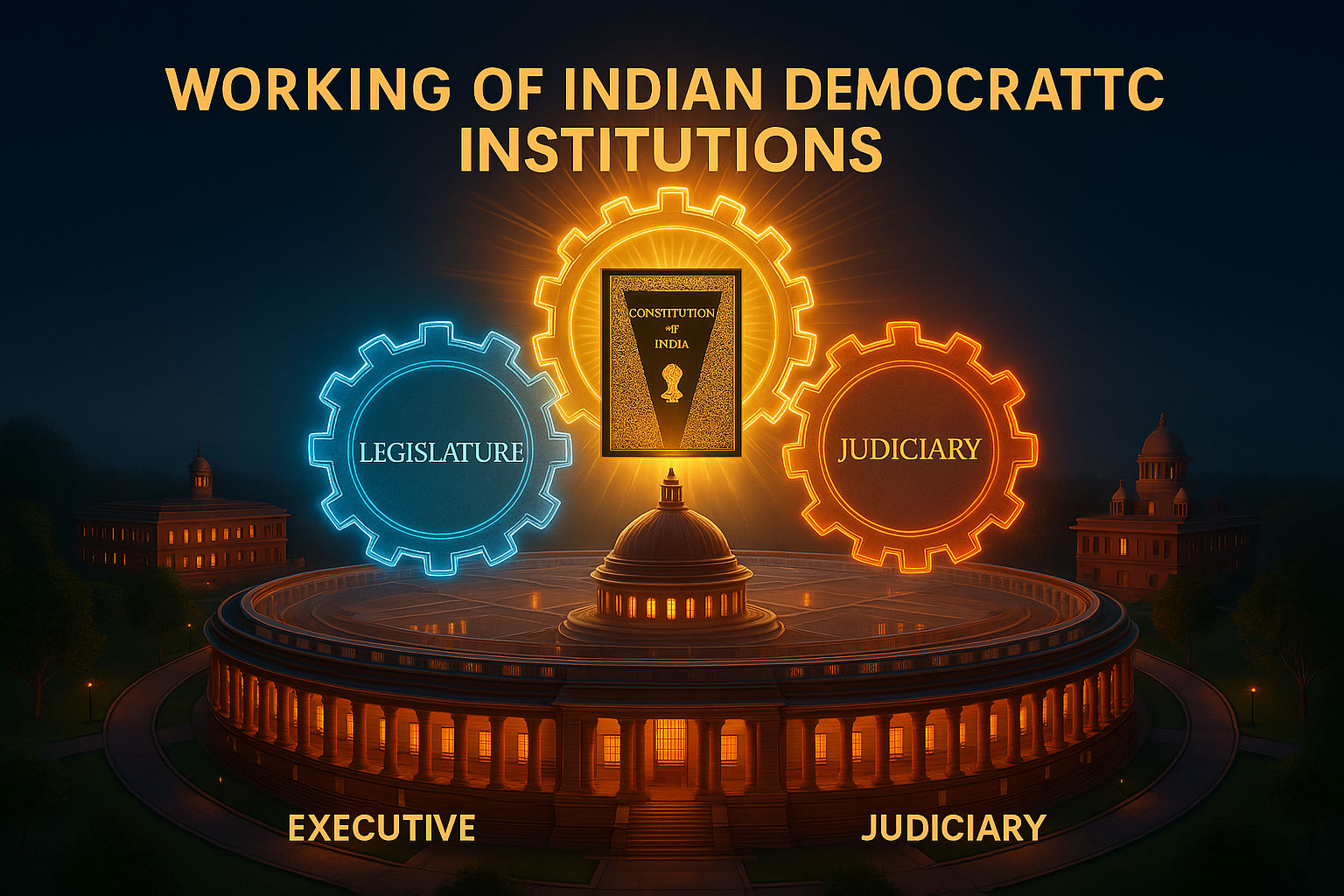 Working of Indian Democratic Institutions