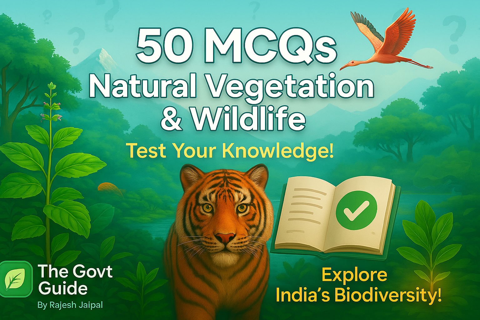 Natural Vegetation and Wildlife MCQs