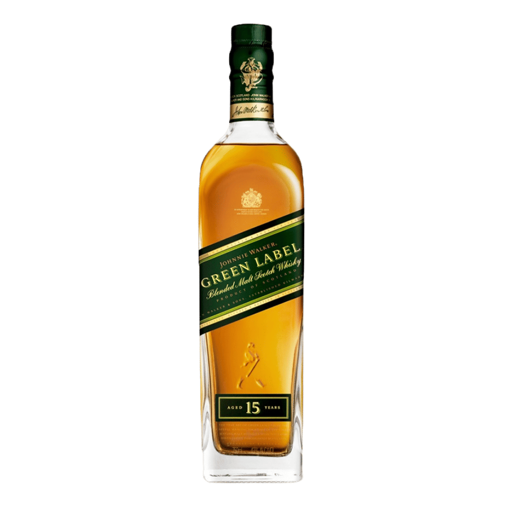 Johnnie Walker Green Label Scotch Whisky (1 x 750 ml)