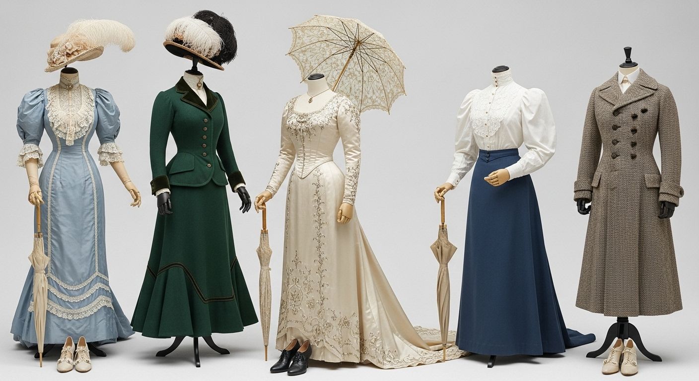 1900s ladies fashion