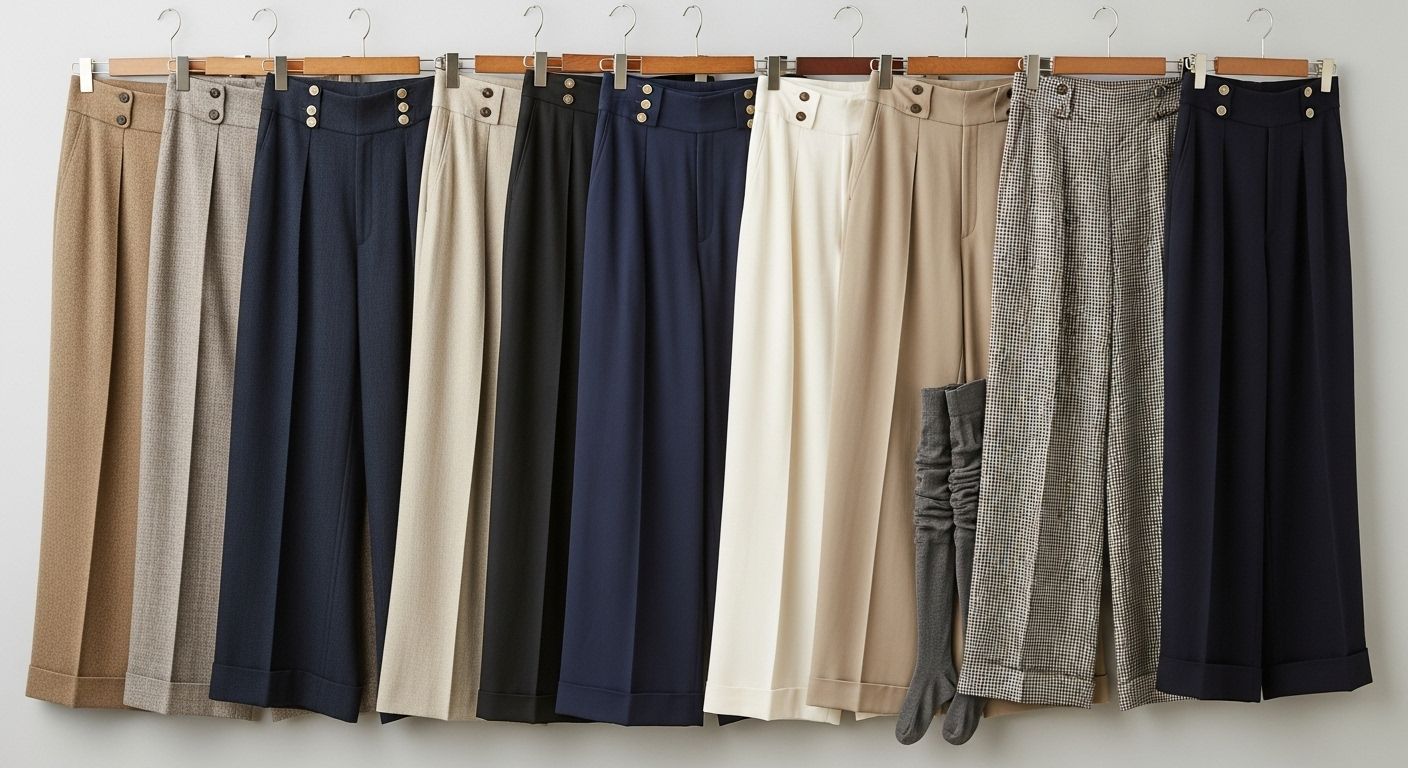 1920s pants women