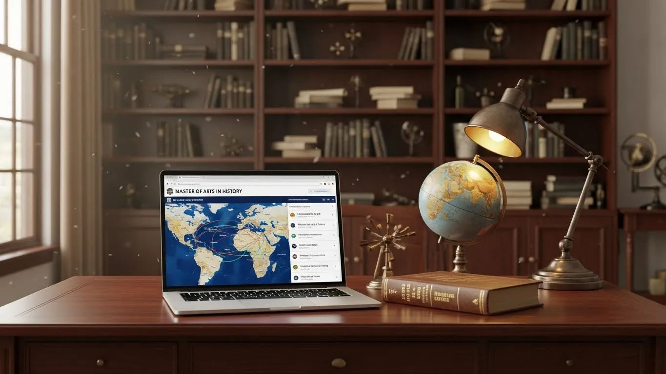 online history master's degree