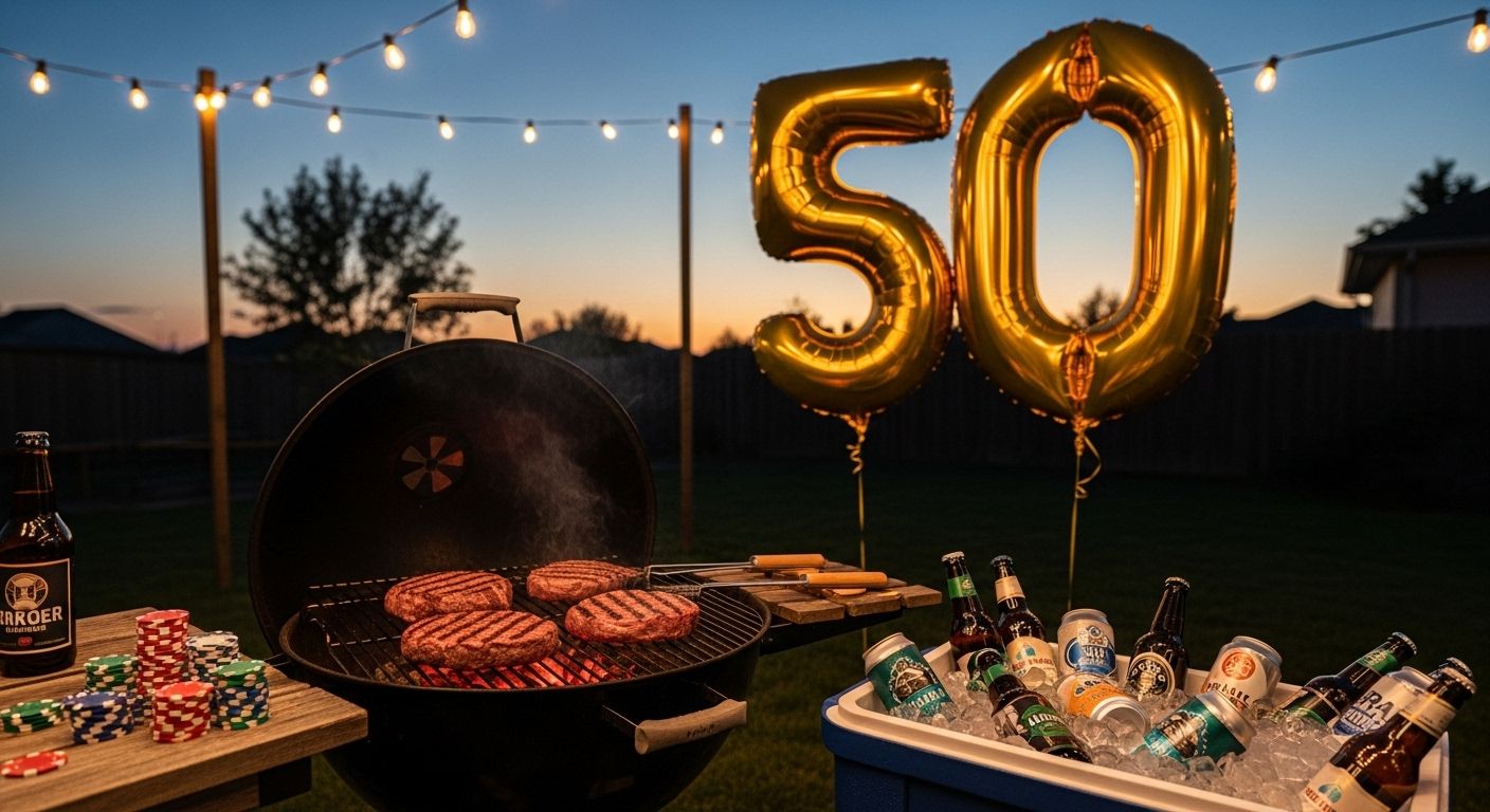 50th birthday celebration ideas for husband