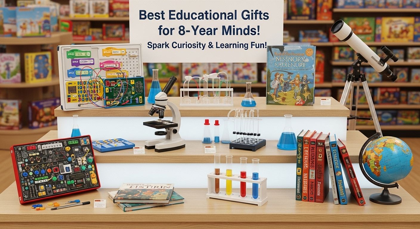 Best Educational Gifts for 8-Year-Olds Exposed