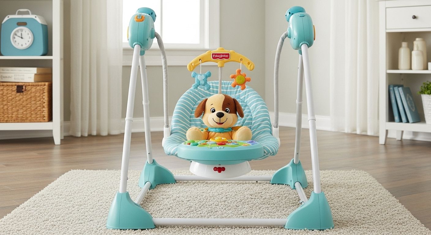 Fisher-Price Puppy Swing: Soothe Your Baby