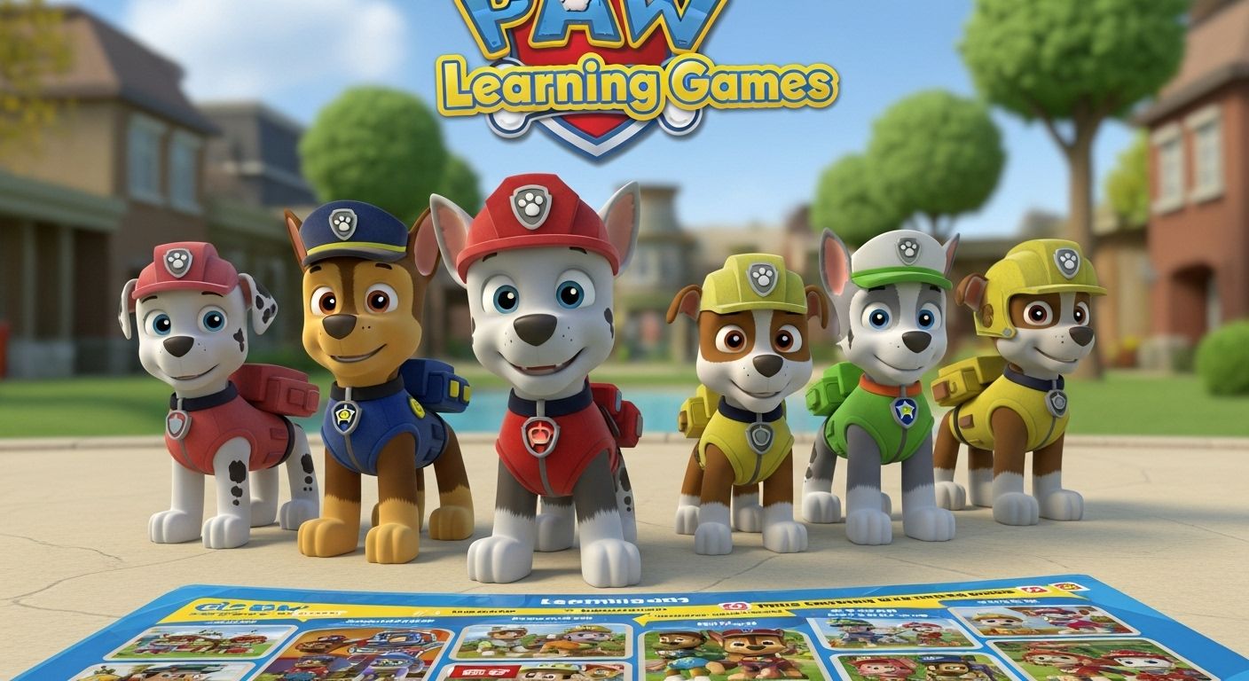paw patrol learning games