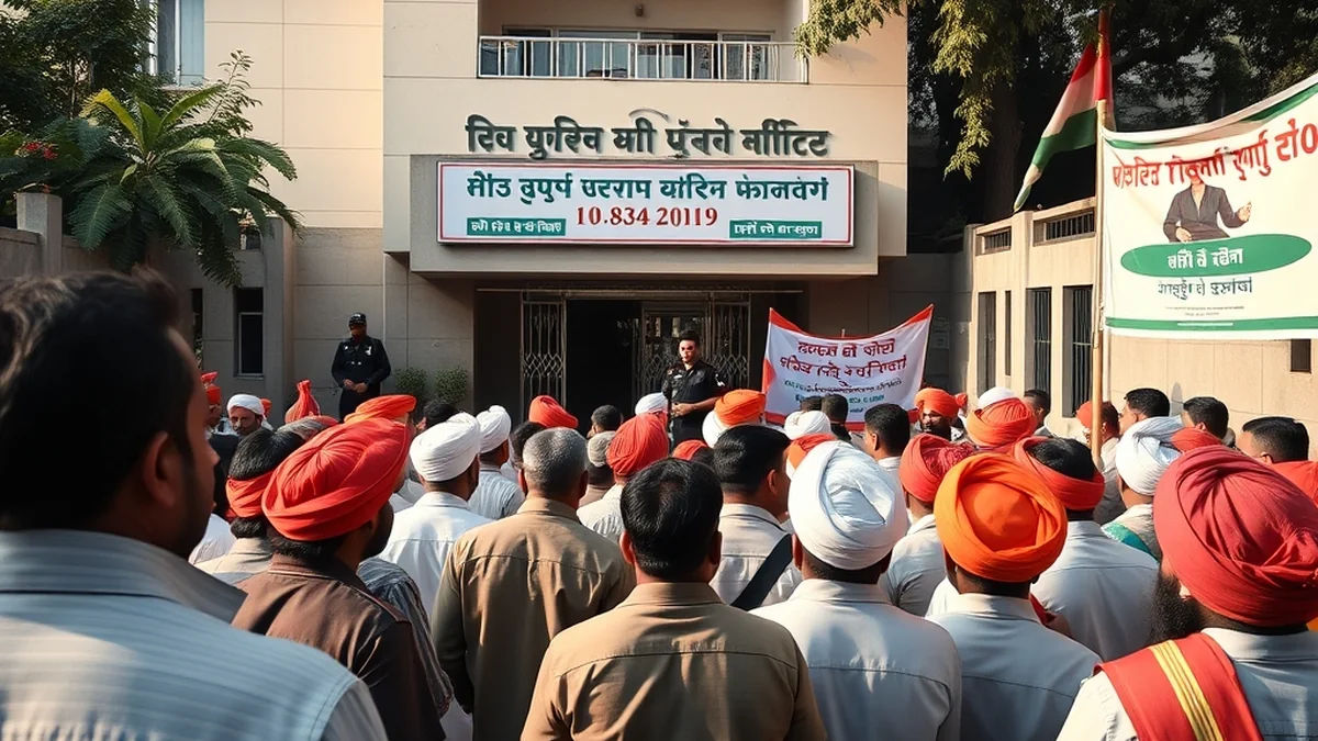 Punjab Farmers Launch Five-Day Sit-In Over 12-Point Charter Pressing Loan Waivers