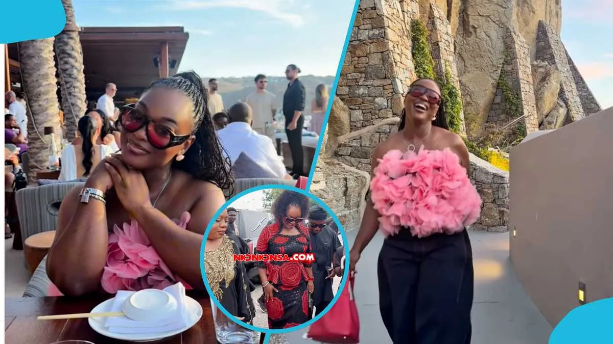 Jackie Appiah Spotted at Beverly Afaglo's Funeral Days After Greece Getaway