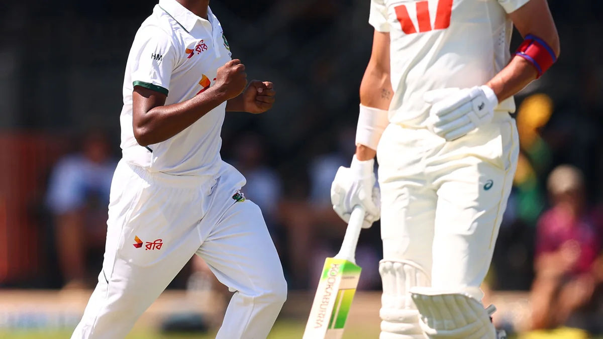 Hasan Mahmud Destroys Australia in Dominant Opening Day for Bangladesh