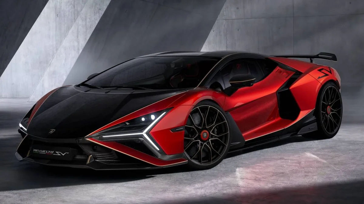Lamborghini Unveils 1,050 HP Revuelto SV Hybrid Supercar