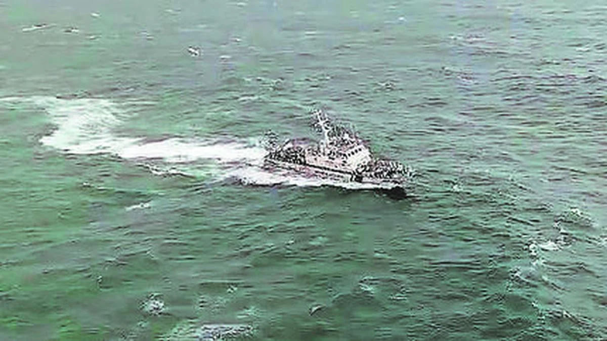 Coast Guard Searches for Missing Andhra Fishermen