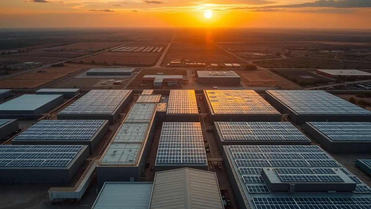 Tesla Eyes $10.1 Billion Texas Solar Manufacturing Facility