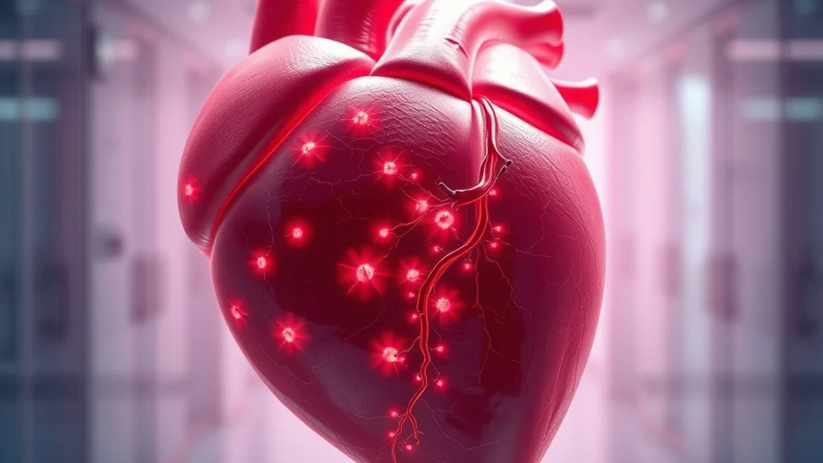 Chronic Stress and Inflammation Linked to Structural Heart Damage