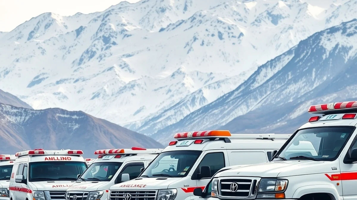 Ladakh Launches 73 Ambulances Under Sanjeevani Seva for Villages