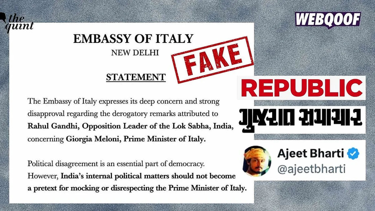 MEA Urges Respectful Ties Amid Row Over Rahul Gandhi Meloni Remarks