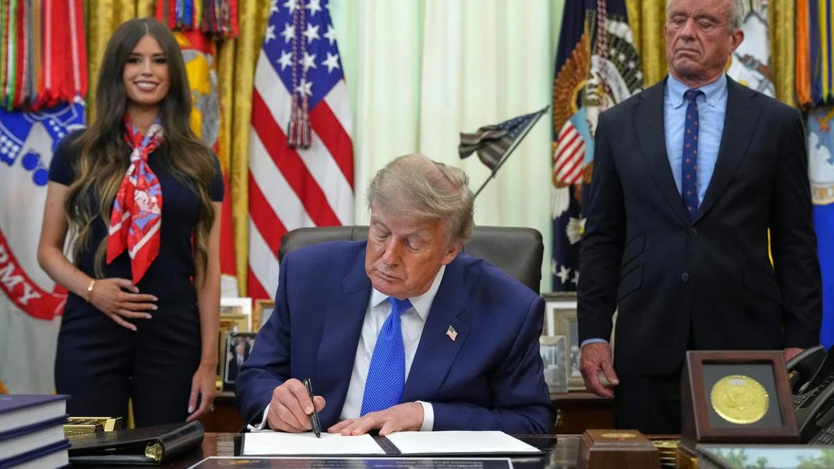 Trump Signs Executive Order Revising Childhood Vaccine Schedule