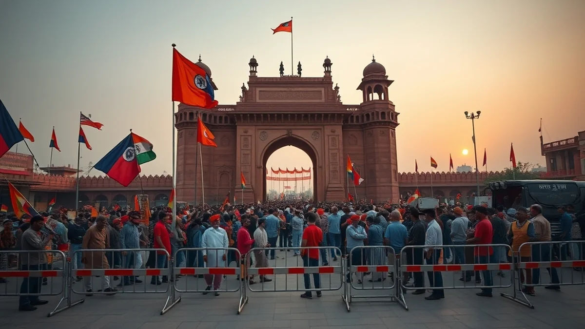 Rajasthan Sanitation Workers' Stir Sparks Political Clash in Alwar