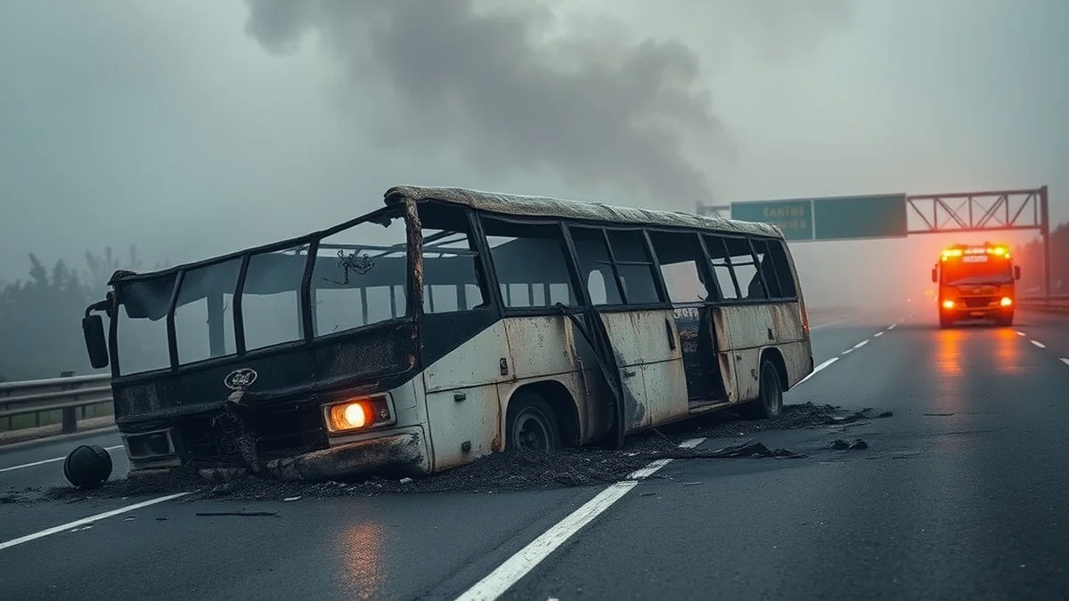 Nine Dead in Greater Noida Bus Fire as Crew Ignored Warnings and Continued Smoking
