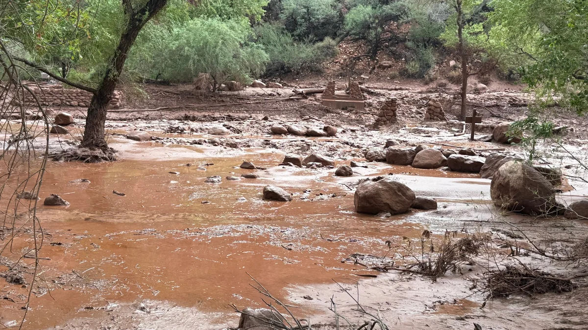 Grand Canyon Flash Flood Evacuations Underway As Hikers Missing