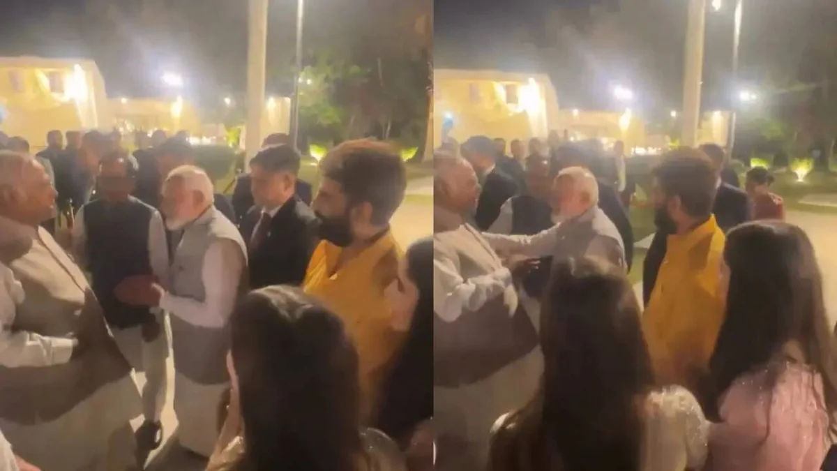 Modi-Kharge Friendly Banter Goes Viral at Sule Wedding Reception