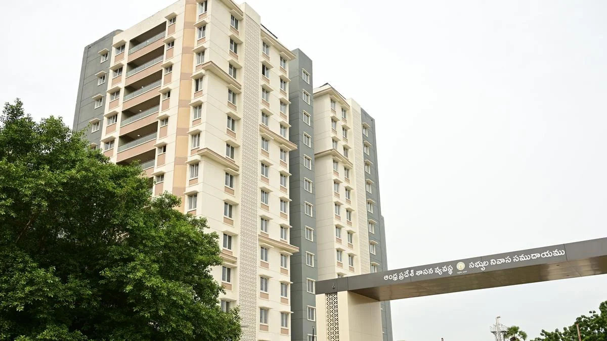 Amaravati Infrastructure: APCRDA Hands Over MLA Residential Complex
