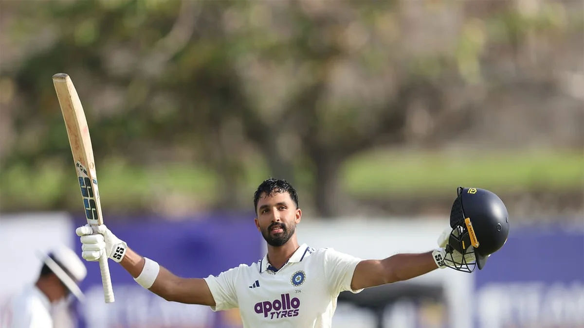 Padikkal Hits Maiden 167 as India Dominates Rain-Hit Galle Test